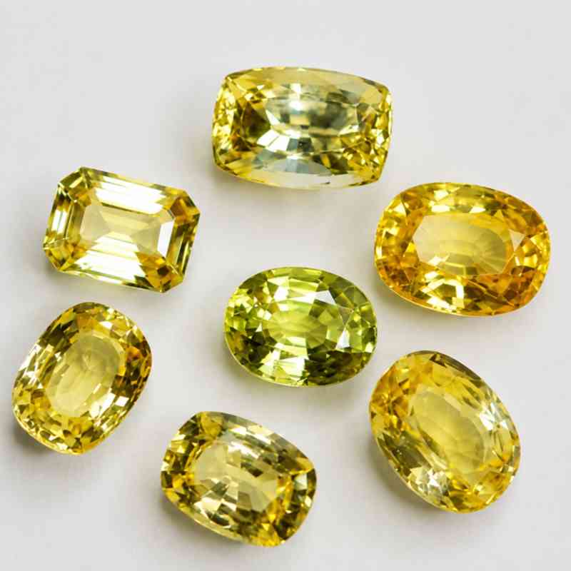 Yellow Sapphire Stone